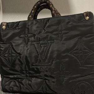 LV pillow tote